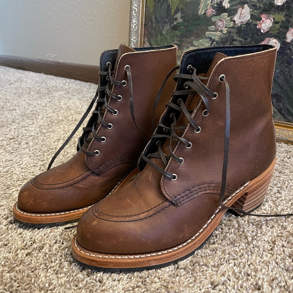 brown Red Wing Clara boots size 7